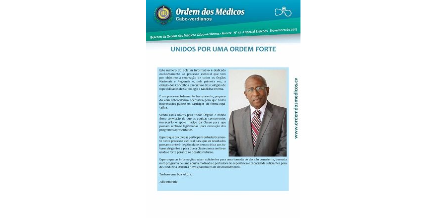 Boletim Nº 37 Novembro de 2015 - Especial Eleições